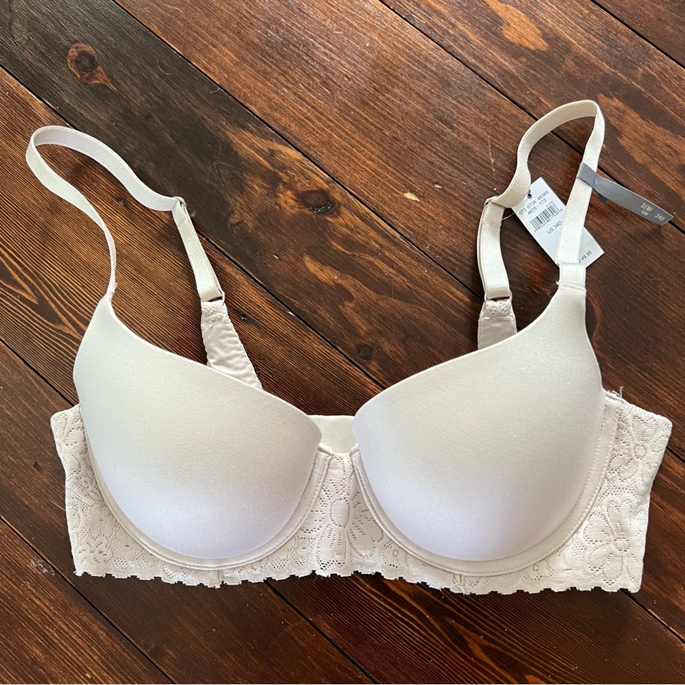 Aerie Real Sunnie Demi bra nude 34D